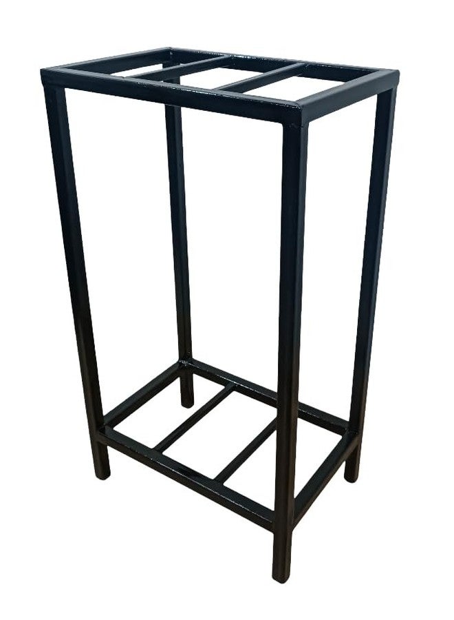 BUGAKI Metal Stand for Fish Tank aquarium stand , Black 12x18 inch - Image 2